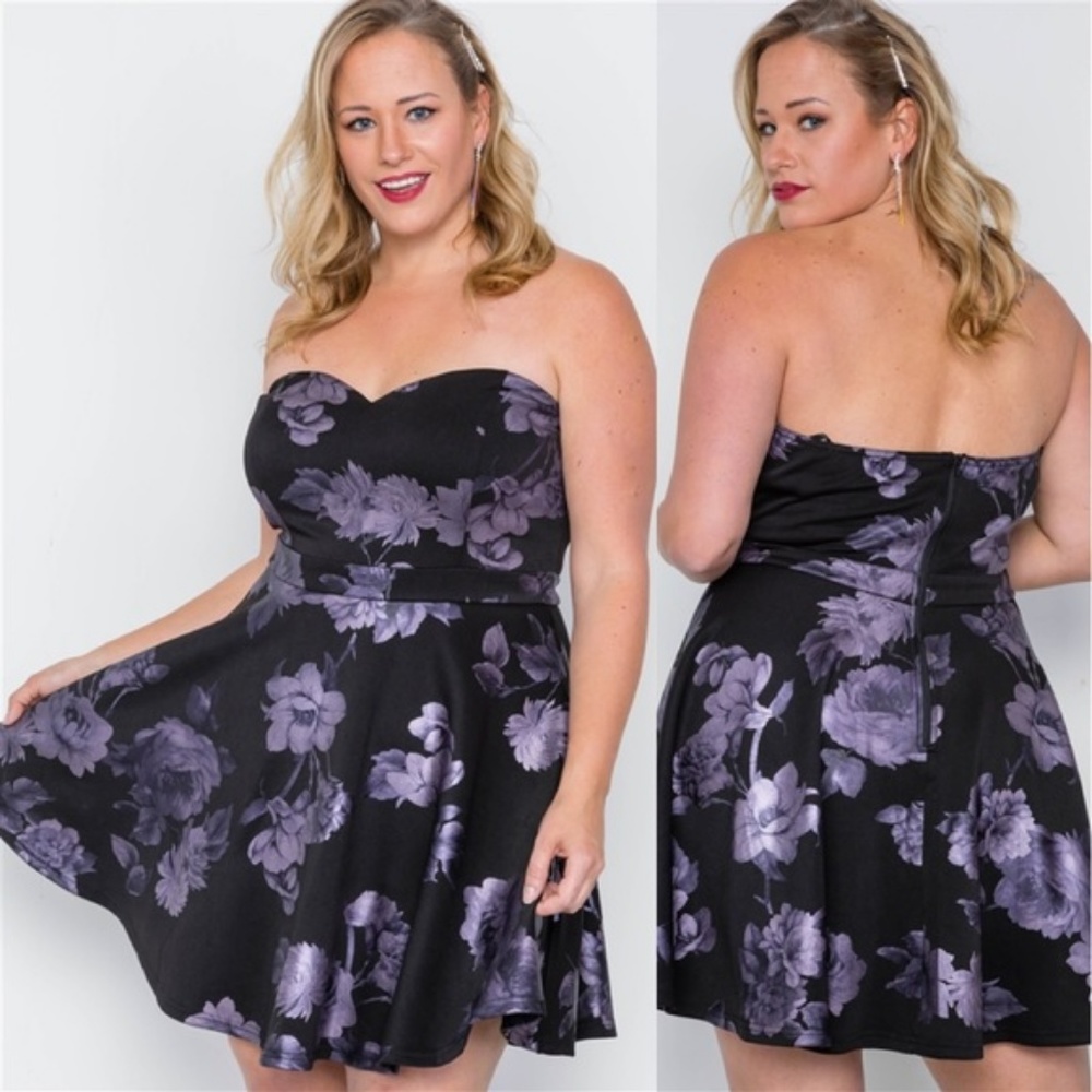 Pretty Purple Cocktail Dress! - Picture 2 of 4